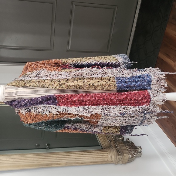 POL Multi-color Fringe Cardigan - Picture 6 of 16